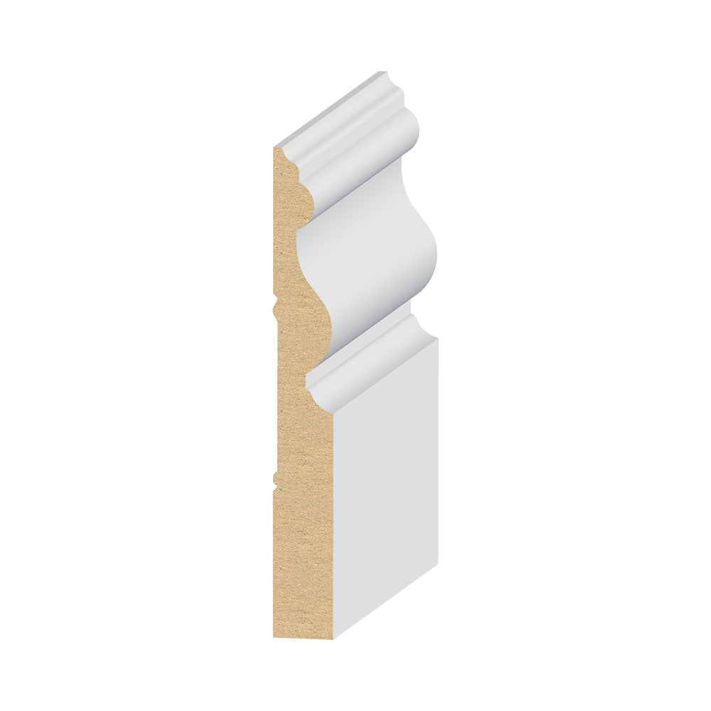 MDF Baseboard 1/2" x 4-1/2" (16 Feet Per Piece) MDFBS57