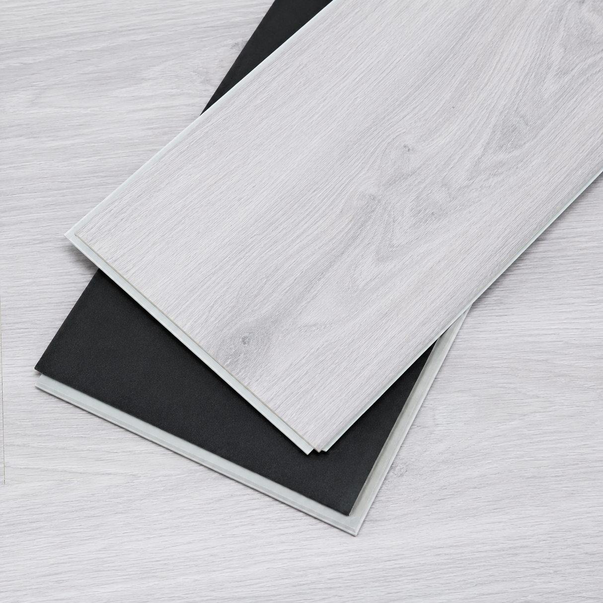 Floorlot OYSTER 6.5mm 22 MIL Luxury Vinyl Plank Flooring w/Pad (Lighthouse XL™ Collection)