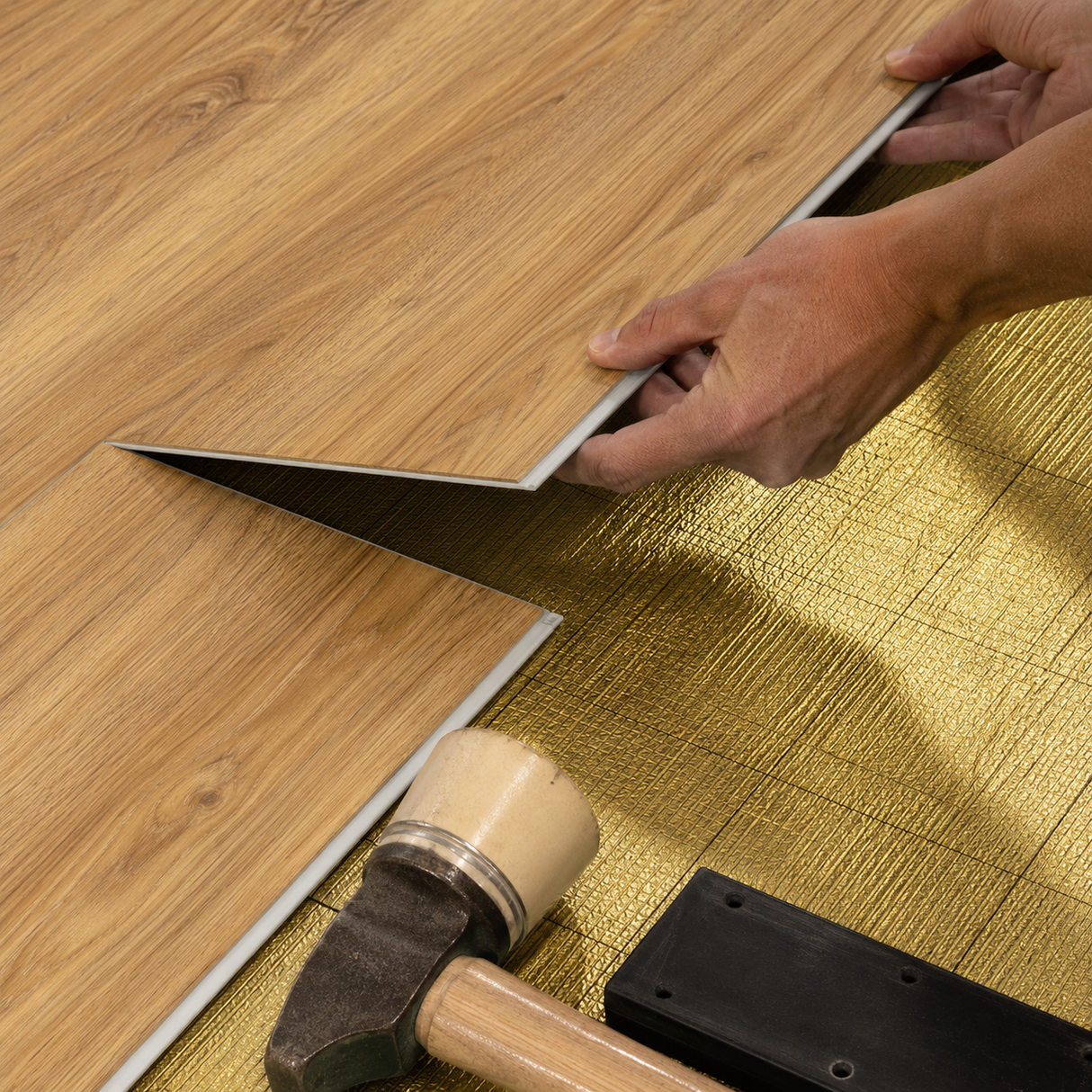 Floorlot DUCHESS 6.5mm 22 MIL Luxury Vinyl Plank Flooring w/Pad (Lighthouse XL™ Collection)