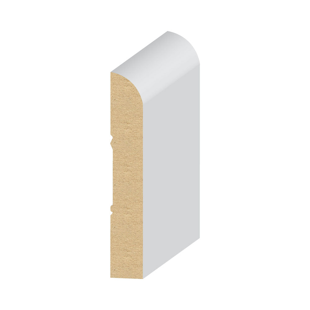 MDF Baseboard 9/16" x 3-1/2" (16 Feet Per Piece) MDFBS09