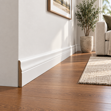 7/16" x 3-1/2" x 16 FT MDF Baseboard (311BMUL)