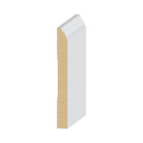 Pro Pack 9/16 in. x 5-1/4 in. x 94 in. Primed MDF Baseboard Moulding (8-Pack − 62.5 Total Linear Feet) 314MUL-5