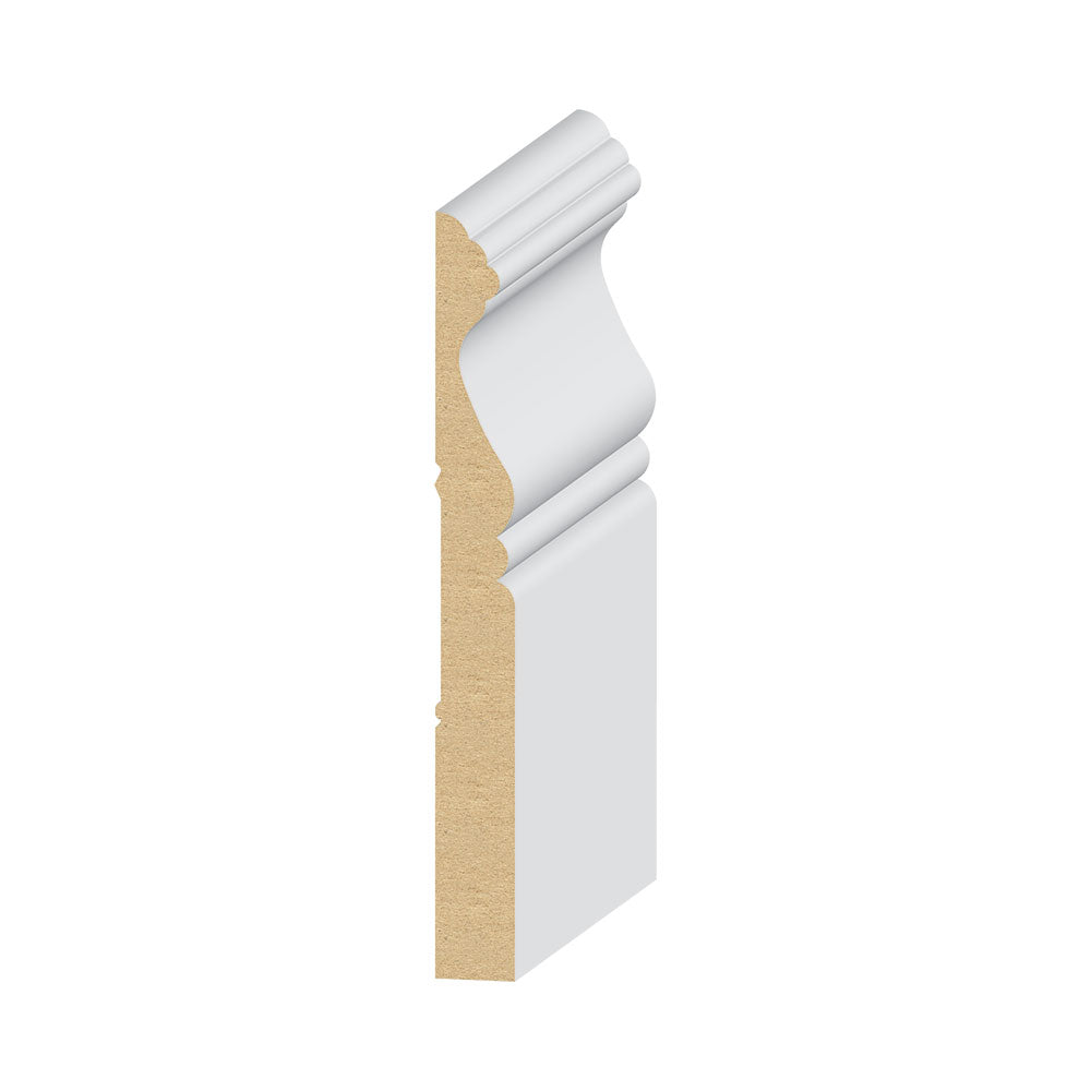 MDF Baseboard 9/16" x 5-1/4" (16 Feet Per Piece) MDFBS99
