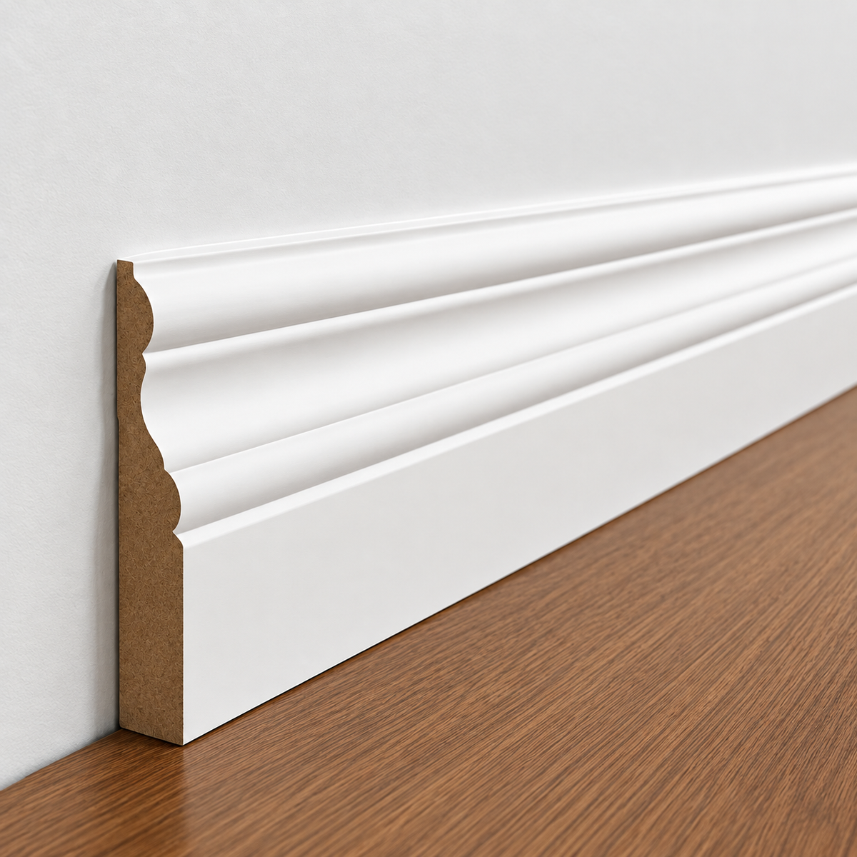 9/16" x 4-1/2" x 16 FT MDF Baseboard (327MUL-4)