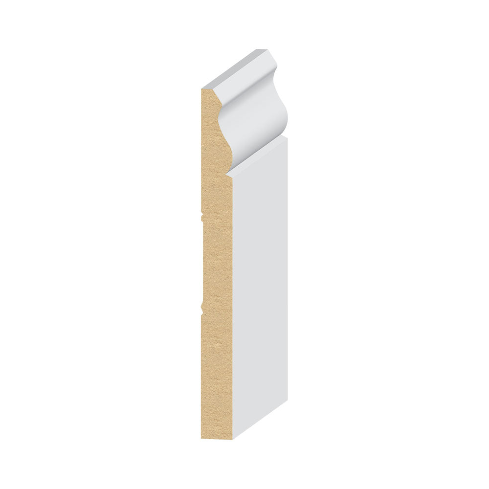 MDF Baseboard 9/16" x 6-1/8" (16 Feet Per Piece) MDFBS49