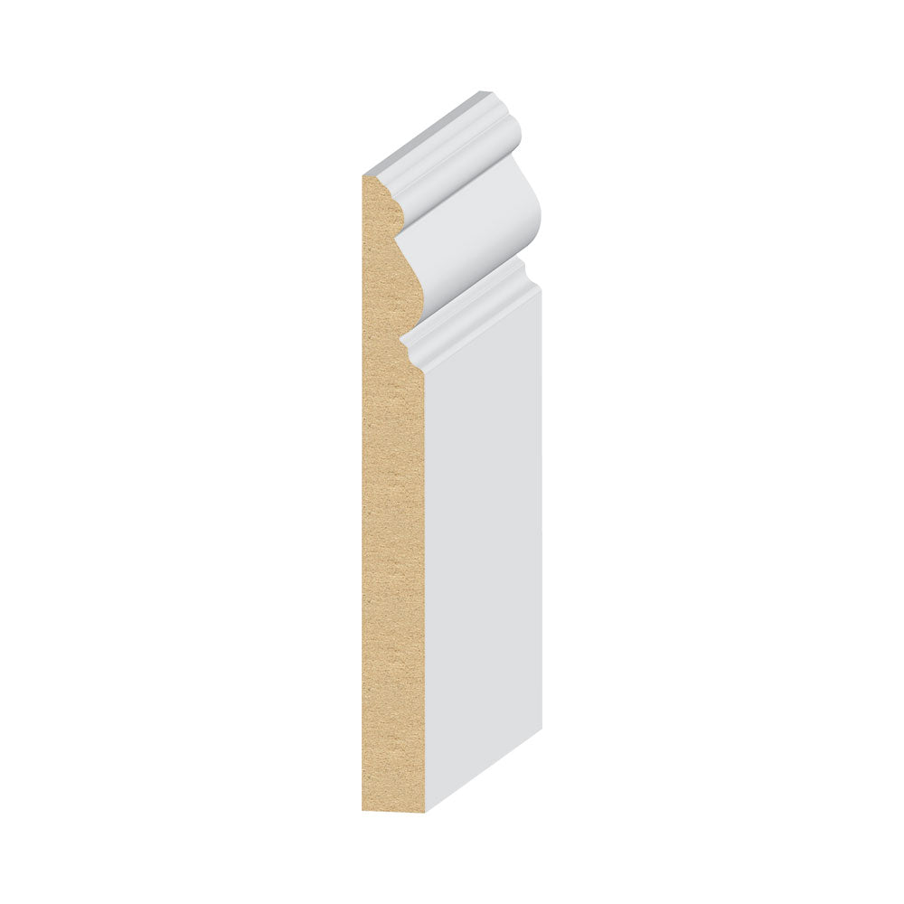 MDF Baseboard 9/16" x 5-1/4" (16 Feet Per Piece) MDFBS61