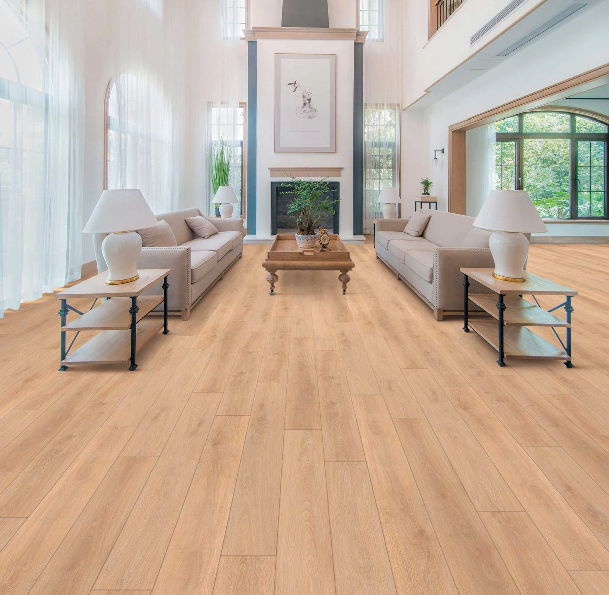 Floorlot BISCOTTI 12mm Laminate Flooring w/Pad Attached (Terra™ Collection)