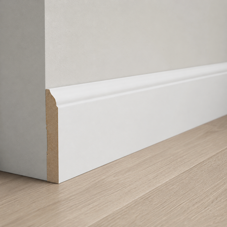 MDF Baseboard 9/16" x 4-1/4" (16 Feet Per Piece) MDFBS60