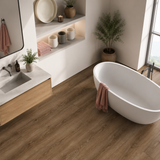 Floorlot SEPIA 8mm 22 MIL Luxury Vinyl Plank Flooring w/Pad (Elevation+™ Collection)