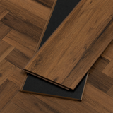 Floorlot BUFFALO 12mm Herringbone Waterproof Laminate Flooring w/Pad Attached (Mesa™ Collection)