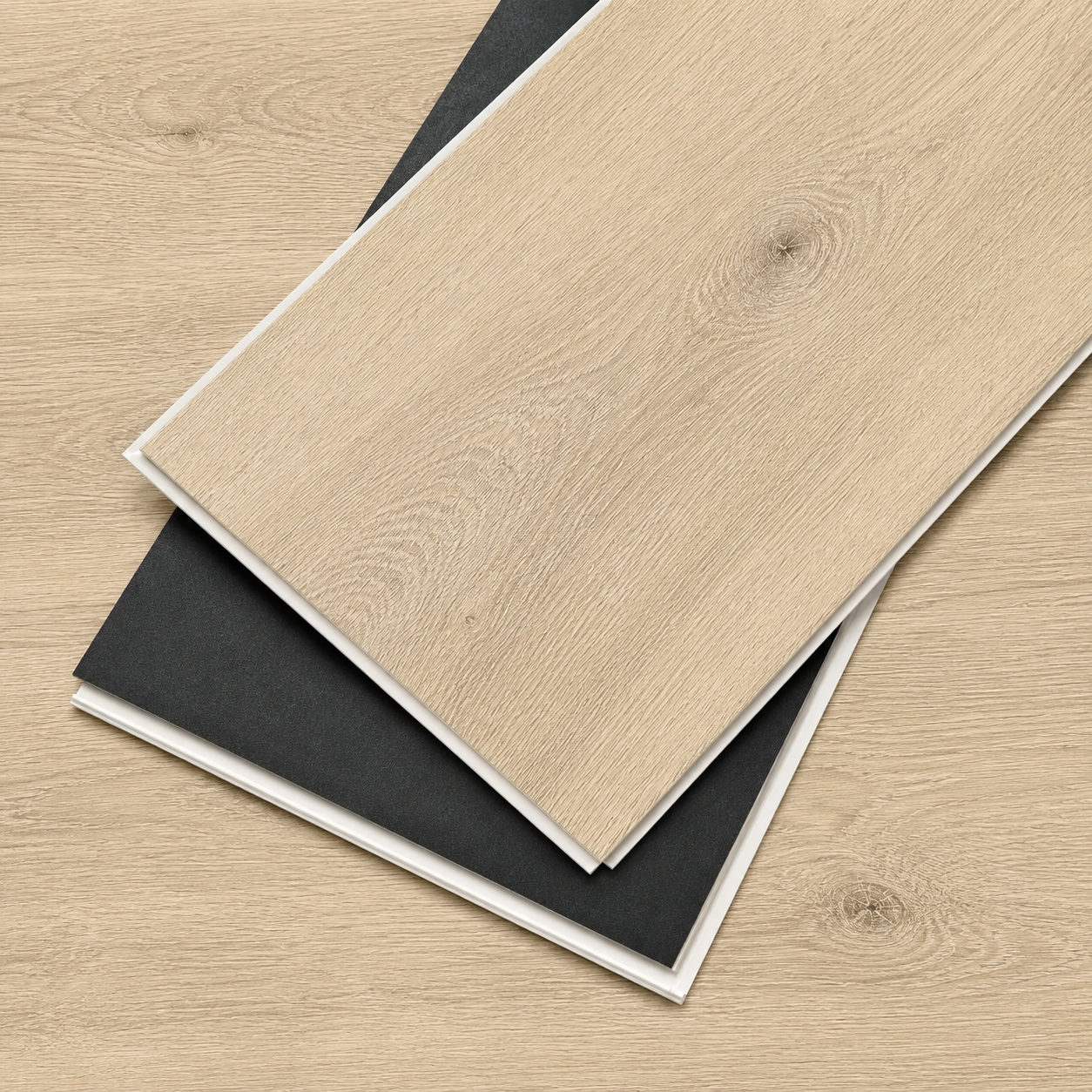 Floorlot ASHWOOD 8mm 22 MIL Luxury Vinyl Plank Flooring w/Pad (Elevation+™ Collection)