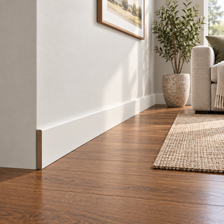 1/2" x 3-1/2" x 16 FT MDF Baseboard (387MUL-3)