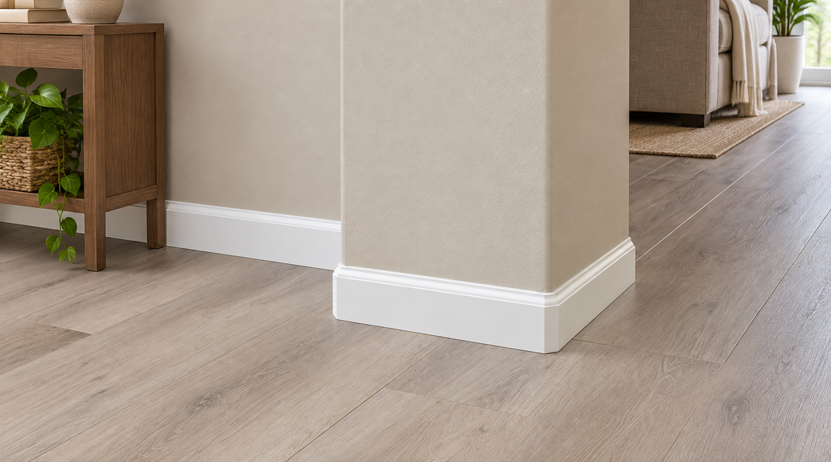 9/16" x 3-1/4" x 16 FT MDF Baseboard (314MUL-3)