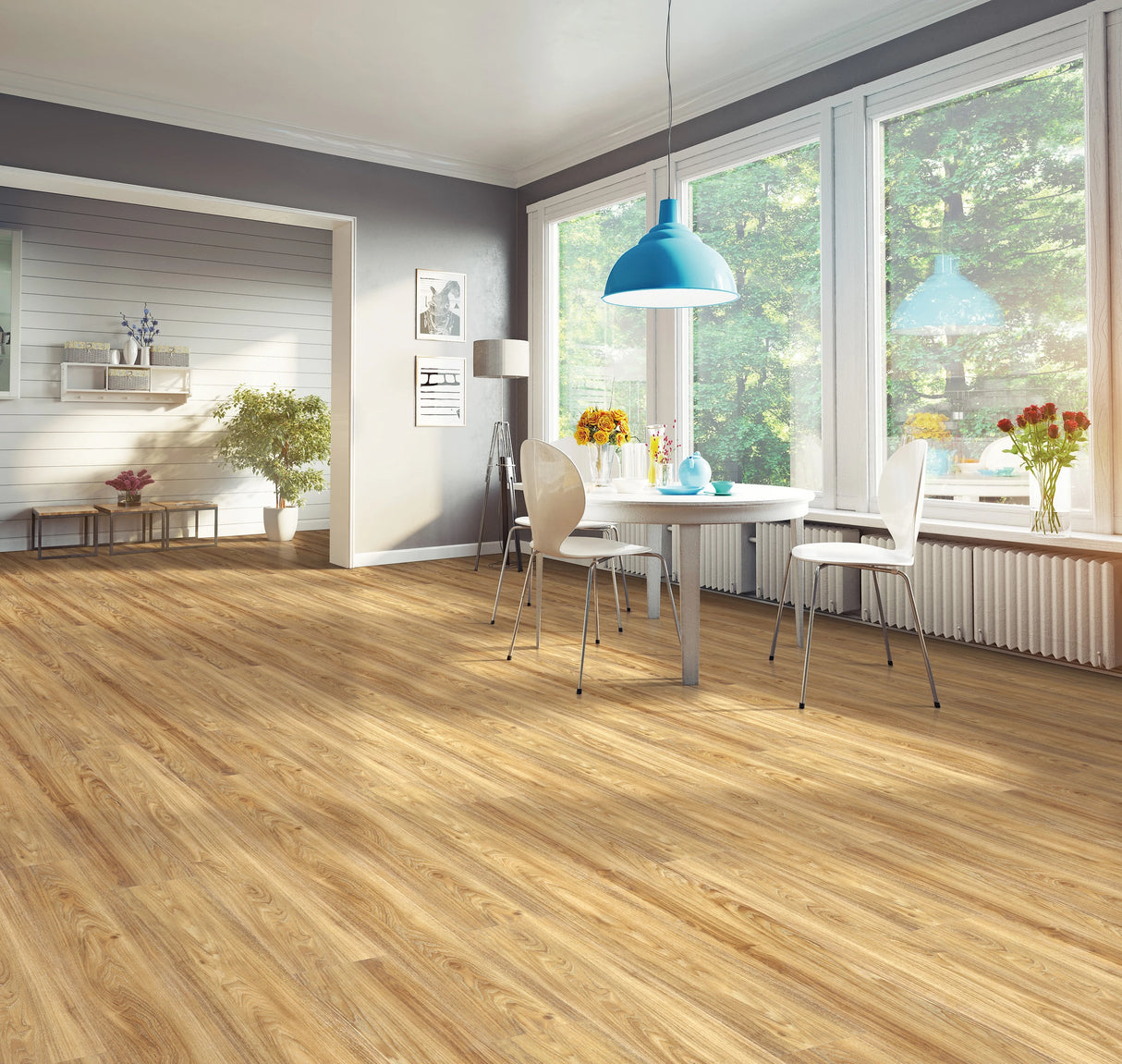 Floorlot DUCHESS 6.5mm 22 MIL Luxury Vinyl Plank Flooring w/Pad (Lighthouse XL™ Collection)