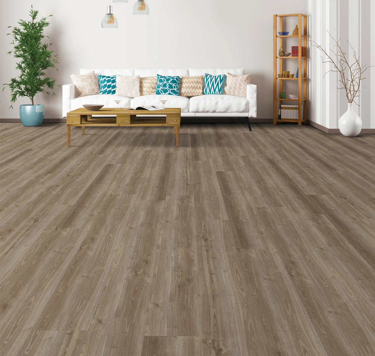 Floorlot FOX & HOUND 6.5mm 22 MIL Luxury Vinyl Plank Flooring w/Pad (Lighthouse XL™ Collection)