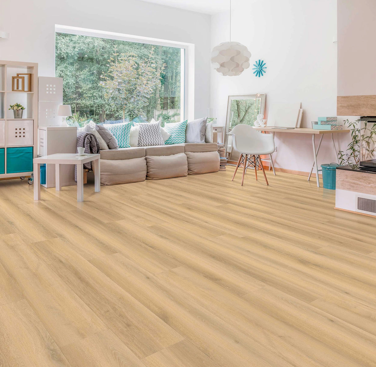 Floorlot MOJAVE 12mm Laminate Flooring w/Pad Attached (Mesa™ Collection)