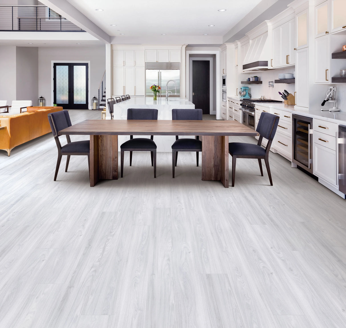 Floorlot OYSTER 6.5mm 22 MIL Luxury Vinyl Plank Flooring w/Pad (Lighthouse XL™ Collection)