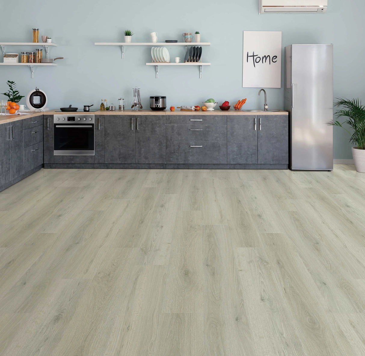 Floorlot RAINDANCE 12mm Laminate Flooring w/Pad Attached (Mesa™ Collection)