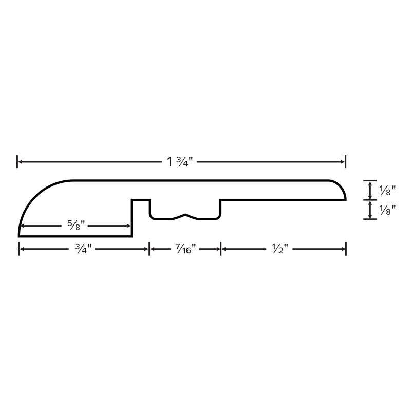 Floorlot Reducer Molding (ProLux Collection)