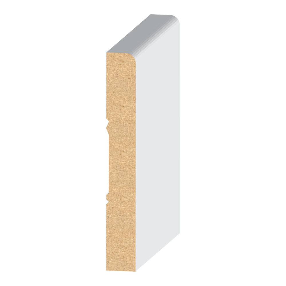 MDF Baseboard 1/2" x 3-1/2" (16 Feet Per Piece) MDFBS83