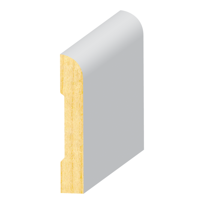 3/8" x 2-1/4" x 16 FT Finger-Joint Pine Baseboard (PR304FJ)